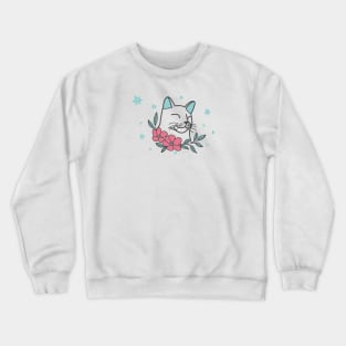 Contented Cat Crewneck Sweatshirt